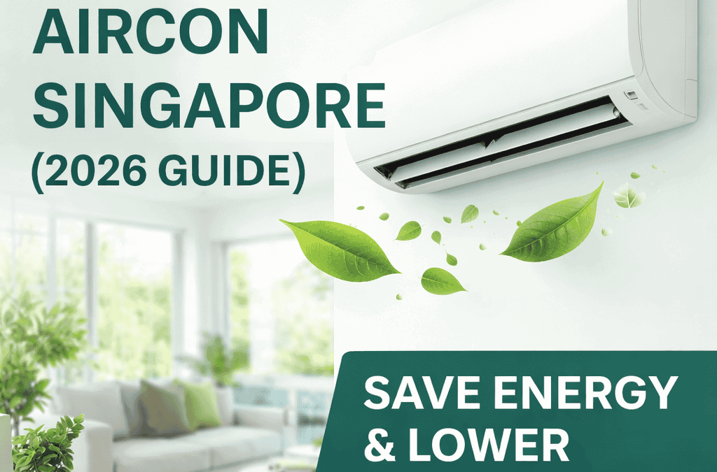 Eco friendly aircon Singapore energy efficient wall mounted air conditioner in modern home